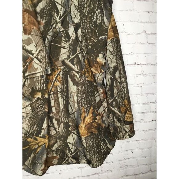 WINCHESTER Men’s Shirt L Large Hunting Top Camo Button Down Vented Lightweight - Picture 9 of 12